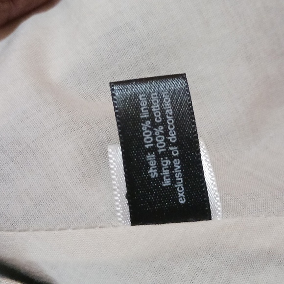 The Limited 100% Linen Fit and Flare Strapless Tube Dress - Picture 6 of 16